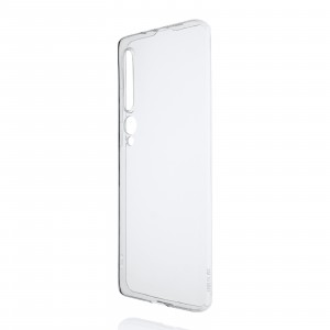 Силиконовый глянцевый транспарентный чехол для Xiaomi Mi 10