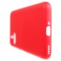 Силиконовый матовый непрозрачный чехол с нескользящим софт-тач покрытием для Huawei Honor View 30 Pro, цвет Красный