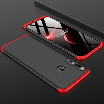 Трехкомпонентный сборный двухцветный пластиковый чехол для Huawei Honor 20e/10i Красный