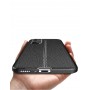 Силиконовый чехол накладка для Huawei Honor 30 с текстурой кожи, цвет Синий
