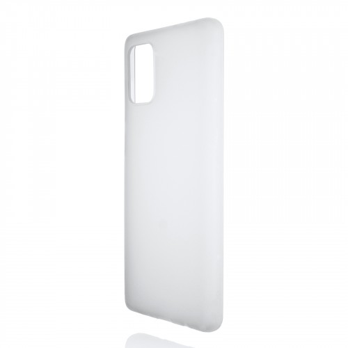 Силиконовый матовый полупрозрачный чехол для Samsung Galaxy A71