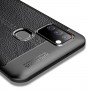 Силиконовый чехол накладка для Samsung Galaxy A21s с текстурой кожи