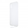 Силиконовый матовый полупрозрачный чехол для Samsung Galaxy M01/Galaxy A01, цвет Белый