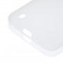 Силиконовый матовый полупрозрачный чехол для Samsung Galaxy M01/Galaxy A01, цвет Белый