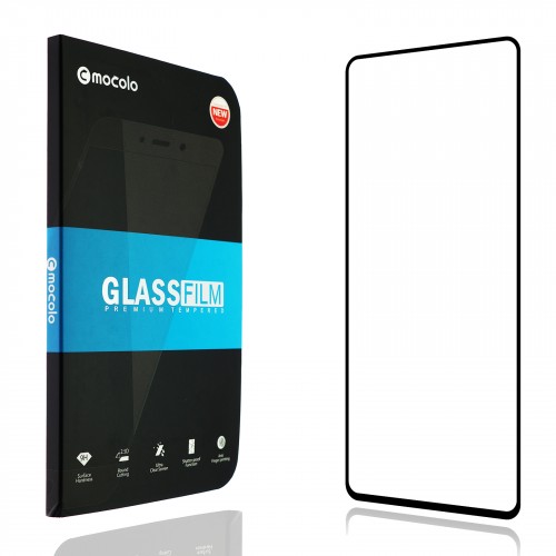 Улучшенное закругленное 3D полноэкранное защитное стекло Mocolo для Xiaomi Redmi Note 9 Pro/Note 9S