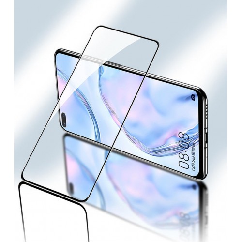 3d полноэкранное защитное стекло для Realme X3 SuperZoom, цвет Черный