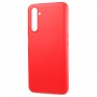 Матовый силиконовый чехол для Realme 6 Pro с покрытием софт-тач, цвет Красный