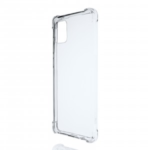 Прозрачный противоударный силиконовый чехол для Samsung Galaxy Note 10 Lite с усиленными углами