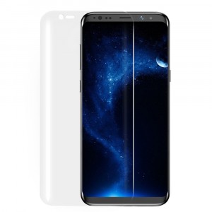 Экстразащитная термопластичная уретановая пленка на плоскую и изогнутые поверхности экрана для Samsung Galaxy S8 Plus