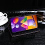 Чехол портмоне подставка текстура Крокодил на силиконовой основе с отсеком для карт на дизайнерской магнитной защелке для Samsung Galaxy M31s