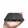 Силиконовый чехол накладка для Samsung Galaxy A01 Core с текстурой кожи