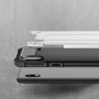 Двухкомпонентный противоударный чехол для Samsung Galaxy A01 Core с нескользящими гранями и поликарбонатными вставками