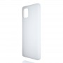 Силиконовый матовый полупрозрачный чехол для Samsung Galaxy Note 10 Lite, цвет Белый