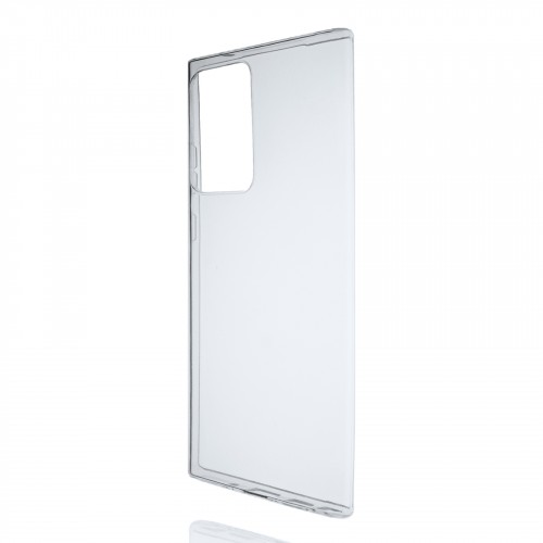 Силиконовый глянцевый транспарентный чехол для Samsung Galaxy Note 20 