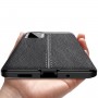 Силиконовый чехол накладка для Samsung Galaxy M51 с текстурой кожи