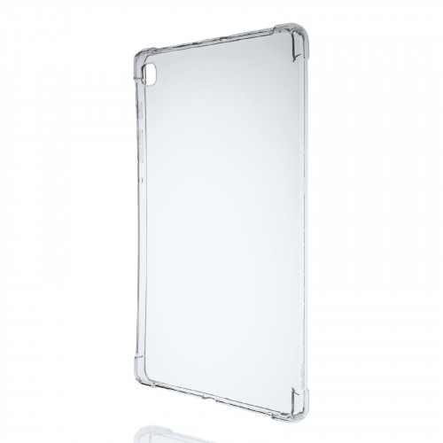 Силиконовый глянцевый транспарентный чехол с усиленными углами для Samsung Galaxy Tab S6 Lite