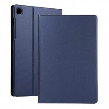 Чехол книжка подставка на непрозрачной силиконовой основе для Samsung Galaxy Tab A7 10.4 (2020) Синий