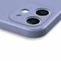 Матовый силиконовый чехол для Iphone 12 Pro с покрытием софт-тач