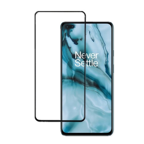 3d полноэкранное защитное стекло для OnePlus Nord, цвет Черный