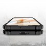 Двухкомпонентный противоударный чехол для OnePlus Nord с нескользящими гранями и поликарбонатными вставками