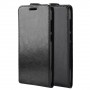 Вертикальный чехол-книжка для Huawei Honor 8C с отделениями для карт и магнитной защелкой, цвет Черный