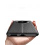 Силиконовый чехол накладка для Huawei Mate 40 Pro с текстурой кожи