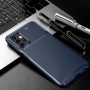Матовый силиконовый чехол для Samsung Galaxy A32 с текстурным покрытием карбон, цвет Бордовый