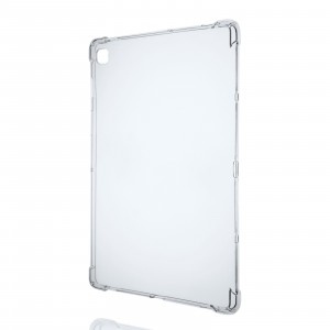 Силиконовый глянцевый транспарентный чехол с усиленными углами для Samsung Galaxy Tab S5e