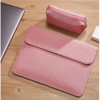 Тканевый защитный чехол-папка для ноутбука Huawei MateBook X Pro (2020) Розовый