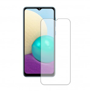 Неполноэкранное защитное стекло для Samsung Galaxy A02