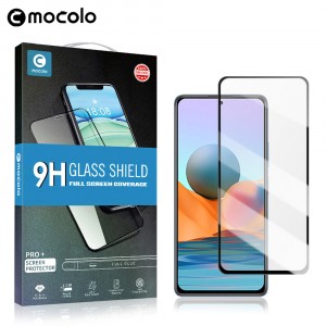 Премиум 3D сверхчувствительное ультратонкое защитное стекло Mocolo для Xiaomi Poco M3 Pro/Xiaomi RedMi Note 10T Черный