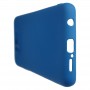 Матовый силиконовый чехол для Xiaomi Poco X3 с покрытием софт-тач, цвет Синий