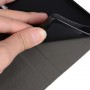Флип чехол-книжка для Realme C21 с текстурой ткани и функцией подставки, цвет Серый