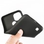 Силиконовый матовый непрозрачный чехол для Realme C21, цвет Черный