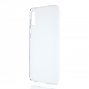 Пластиковый транспарентный чехол с улучшенной защитой элементов корпуса для Samsung Galaxy A02