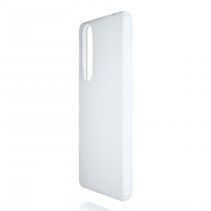 Силиконовый матовый полупрозрачный чехол для Sony Xperia 1 III