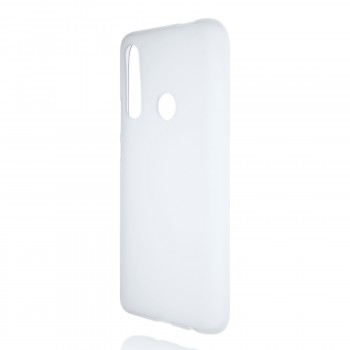 Силиконовый матовый полупрозрачный чехол для Huawei P Smart Z/Huawei Honor 9X Белый