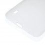 Силиконовый матовый полупрозрачный чехол для ZTE Blade A51, цвет Белый