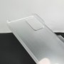 Пластиковый полупрозрачный матовый чехол для Vivo V21