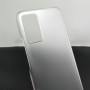 Пластиковый полупрозрачный матовый чехол для Vivo V21