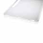Силиконовый матовый полупрозрачный чехол для Samsung Galaxy Tab S7 FE, цвет Белый