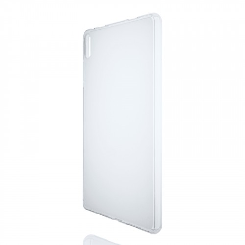 Силиконовый матовый полупрозрачный чехол для Huawei MatePad 11 (2021), цвет Белый