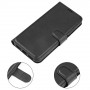 Чехол портмоне подставка для Iphone 13 Pro с магнитной защелкой и отделениями для карт, цвет Коричневый