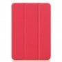 Сегментарный чехол книжка подставка на непрозрачной поликарбонатной основе для Ipad Mini (2021), цвет Красный