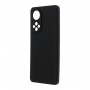 Силиконовый матовый непрозрачный чехол с нескользящим софт-тач покрытием для Huawei Nova 9/Honor 50, цвет Черный