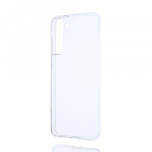Силиконовый глянцевый транспарентный чехол для Samsung Galaxy S21 FE