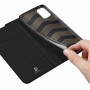 Книжка флип подставка на силиконовой основе с отсеком для карт с магнитной крышкой для Samsung Galaxy A53 5G , цвет Черный