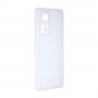 Силиконовый матовый полупрозрачный чехол для Xiaomi 12 Pro, цвет Белый