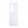 Силиконовый матовый полупрозрачный чехол для Huawei P50 Pro, цвет Белый