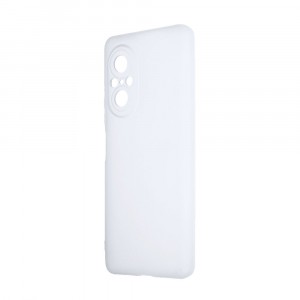 Силиконовый матовый полупрозрачный чехол для Huawei Nova 9 SE Белый